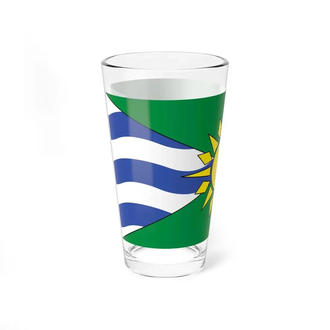 Flag of Orillia Ontario Canada - Pint Glass 16oz - Go Mug Yourself