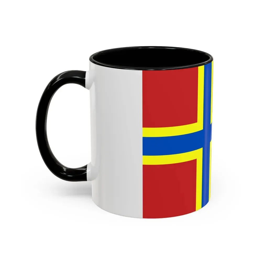 Flag of Orkney UK - Accent Coffee Mug - Go Mug Yourself