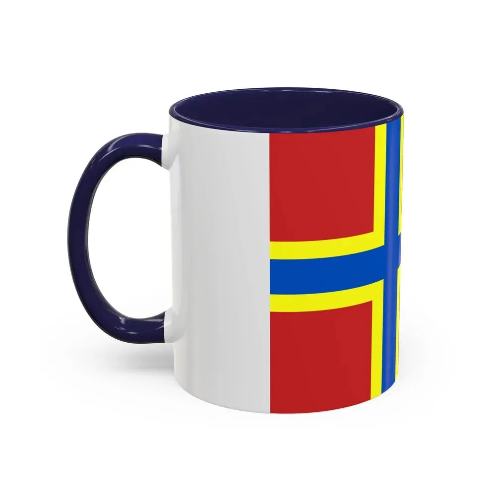 Flag of Orkney UK - Accent Coffee Mug - Go Mug Yourself