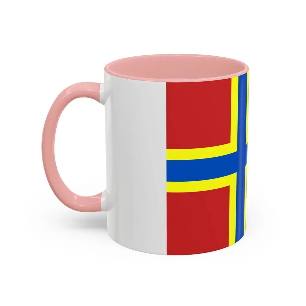 Flag of Orkney UK - Accent Coffee Mug - Go Mug Yourself