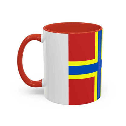 Flag of Orkney UK - Accent Coffee Mug - Go Mug Yourself
