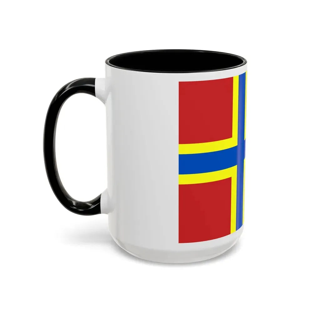 Flag of Orkney UK - Accent Coffee Mug - Go Mug Yourself