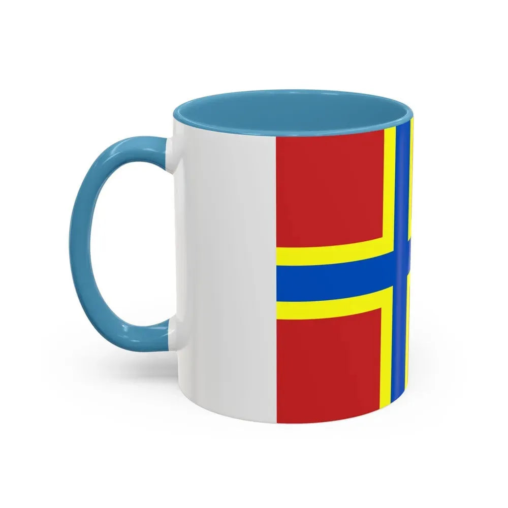 Flag of Orkney UK - Accent Coffee Mug - Go Mug Yourself