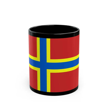 Flag of Orkney UK - Black Coffee Mug 11oz - Go Mug Yourself