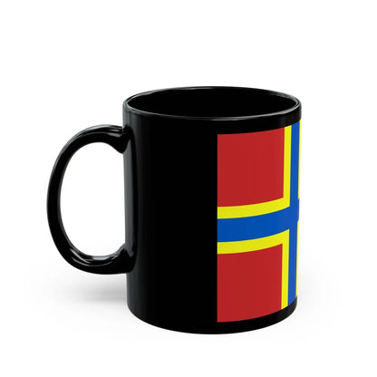 Flag of Orkney UK - Black Coffee Mug-Go Mug Yourself