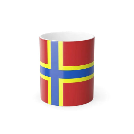 Flag of Orkney UK - Color Changing Coffee Mug 11oz - Go Mug Yourself
