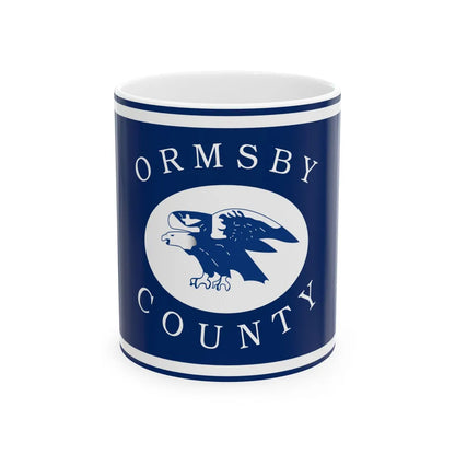 Flag of Ormsby County Nevada 1964-1969 (United States) White Coffee Mug 11oz - Go Mug Yourself