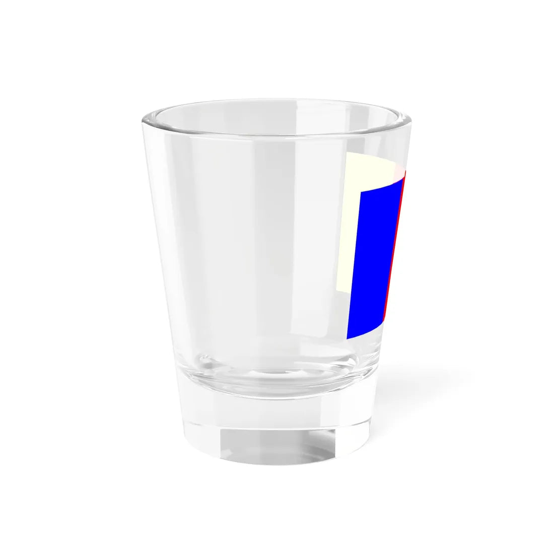 Flag of Ornans (France) Shot Glass 1.5oz - Go Mug Yourself
