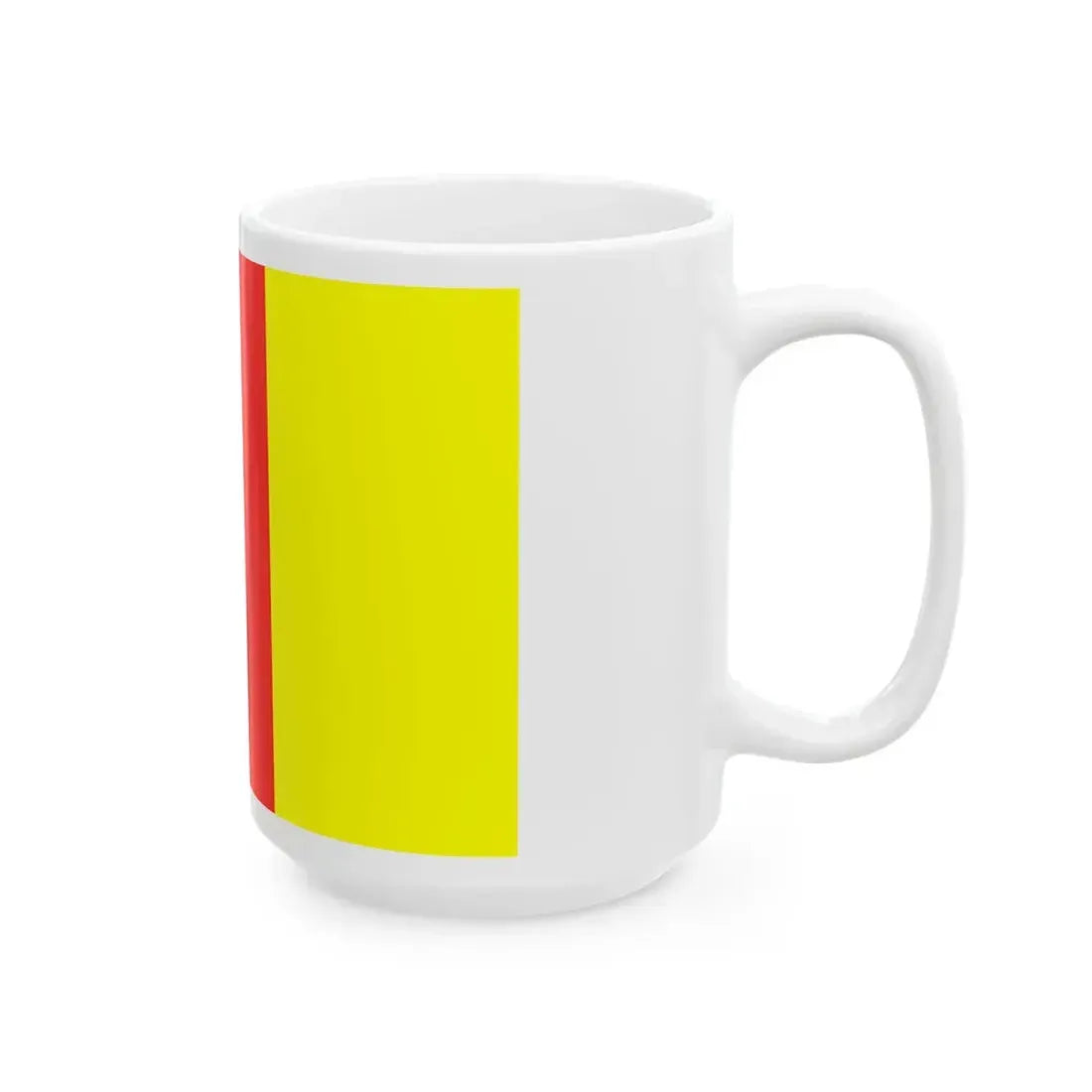 Flag of Ornans (France) White Coffee Mug - Go Mug Yourself
