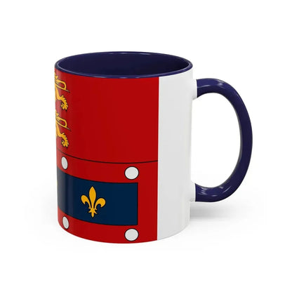 Flag of Orne France 2 - Accent Coffee Mug - Go Mug Yourself