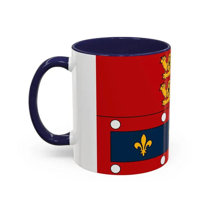 Flag of Orne France 2 - Accent Coffee Mug - Go Mug Yourself