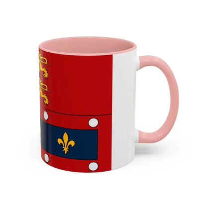 Flag of Orne France 2 - Accent Coffee Mug - Go Mug Yourself