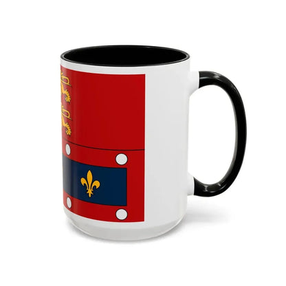 Flag of Orne France 2 - Accent Coffee Mug - Go Mug Yourself