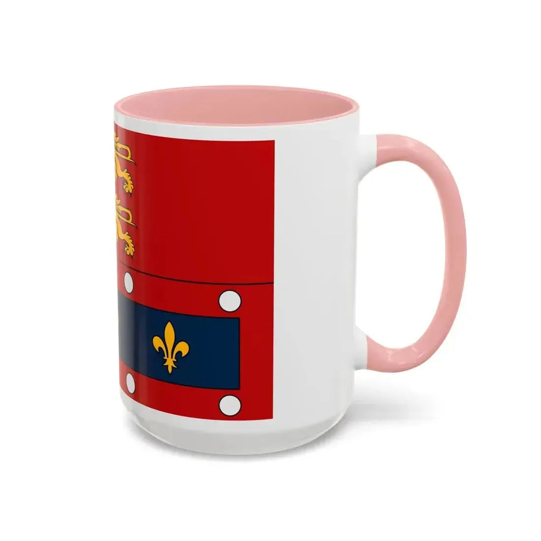 Flag of Orne France 2 - Accent Coffee Mug - Go Mug Yourself
