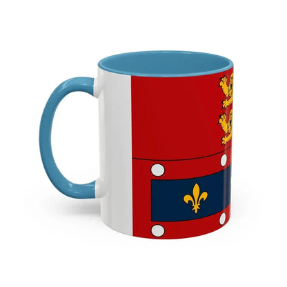Flag of Orne France 2 - Accent Coffee Mug - Go Mug Yourself