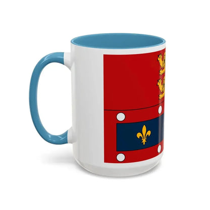 Flag of Orne France 2 - Accent Coffee Mug - Go Mug Yourself