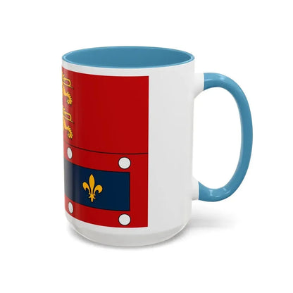 Flag of Orne France 2 - Accent Coffee Mug - Go Mug Yourself