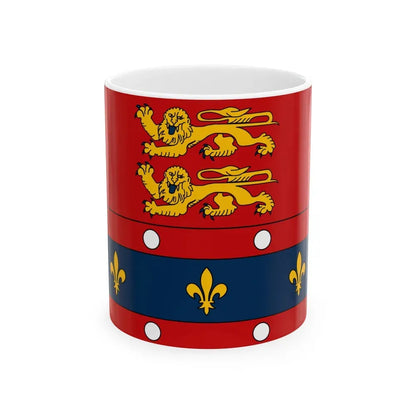 Flag of Orne France 2 - White Coffee Mug 11oz - Go Mug Yourself