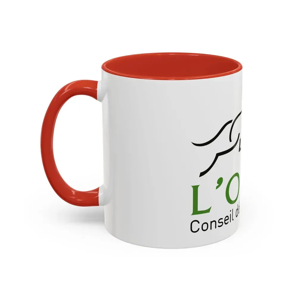 Flag of Orne France - Accent Coffee Mug - Go Mug Yourself
