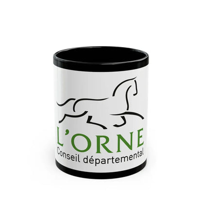 Flag of Orne France - Black Coffee Mug 11oz - Go Mug Yourself