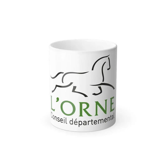 Flag of Orne France - Color Changing Coffee Mug 11oz - Go Mug Yourself