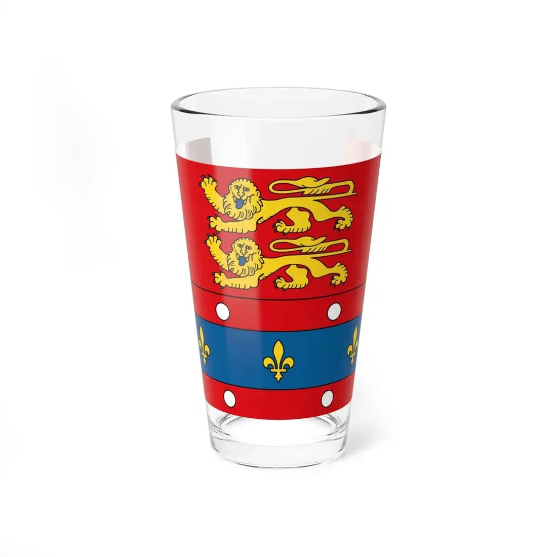 Flag of Orne (France) Pint Glass 16oz 16oz - Go Mug Yourself