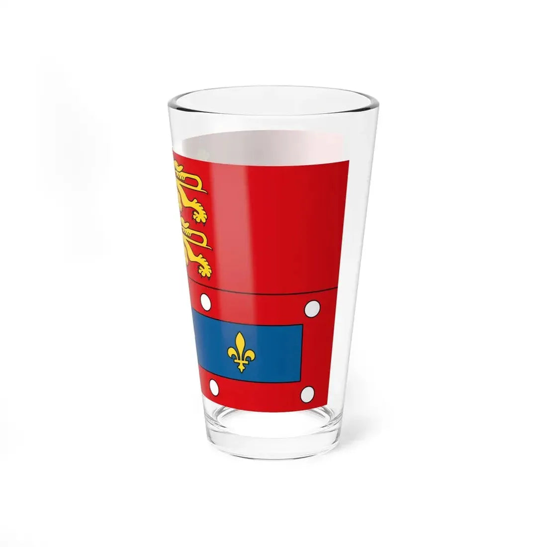Flag of Orne (France) Pint Glass 16oz - Go Mug Yourself