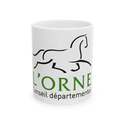 Flag of Orne France - White Coffee Mug 11oz - Go Mug Yourself