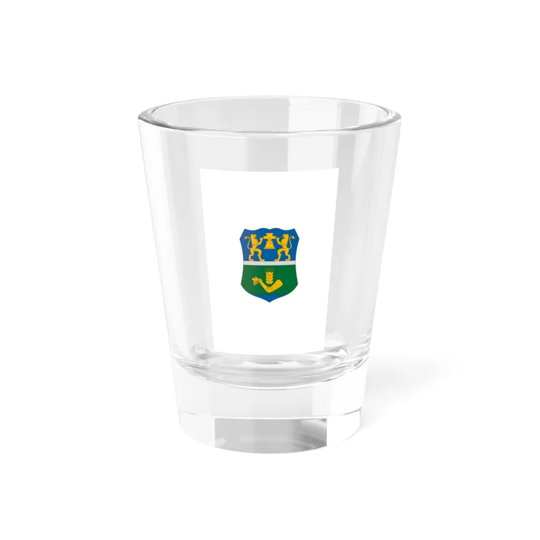Flag of Oroshaza vertical (Hungary) Shot Glass 1.5oz 1.5oz - Go Mug Yourself