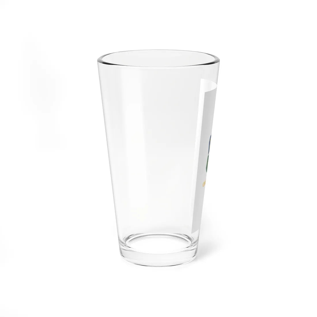 Flag of Oroshaza vertical variant (Hungary) Pint Glass 16oz - Go Mug Yourself