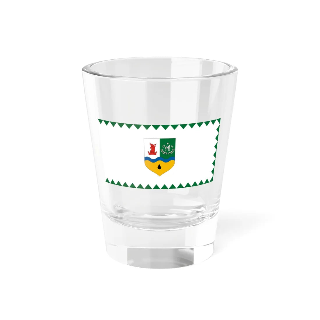 Flag of Ortahaza (Hungary) Shot Glass 1.5oz 1.5oz - Go Mug Yourself