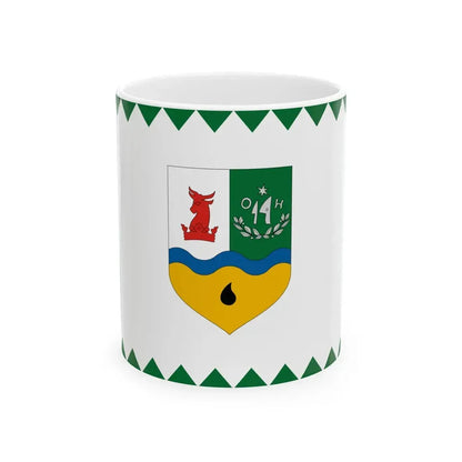 Flag of Ortahaza (Hungary) White Coffee Mug 11oz - Go Mug Yourself
