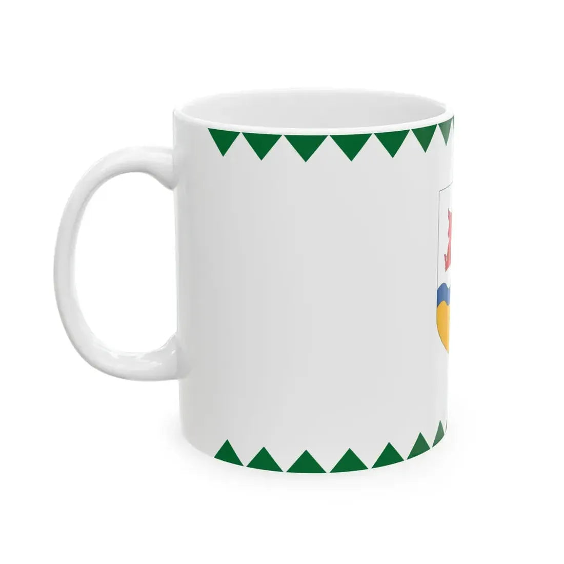 Flag of Ortahaza (Hungary) White Coffee Mug - Go Mug Yourself