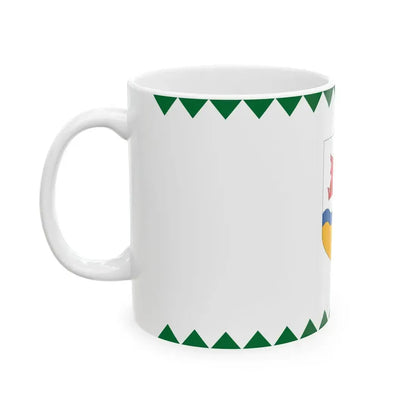 Flag of Ortahaza (Hungary) White Coffee Mug - Go Mug Yourself