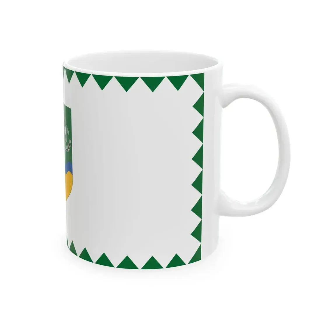 Flag of Ortahaza (Hungary) White Coffee Mug - Go Mug Yourself