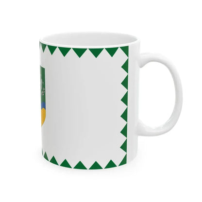Flag of Ortahaza (Hungary) White Coffee Mug - Go Mug Yourself