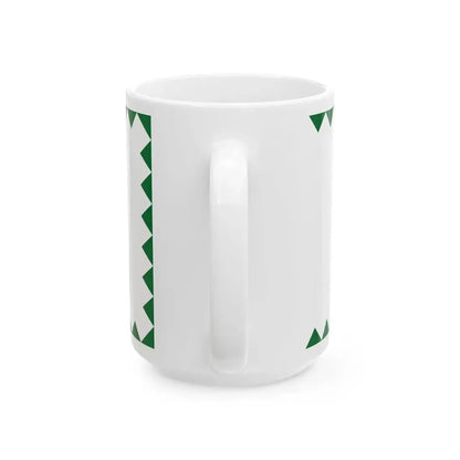 Flag of Ortahaza (Hungary) White Coffee Mug - Go Mug Yourself