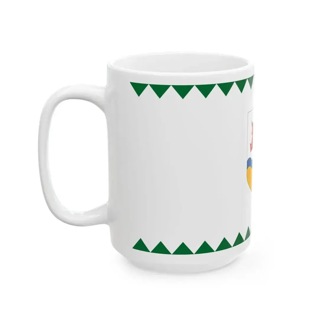 Flag of Ortahaza (Hungary) White Coffee Mug - Go Mug Yourself