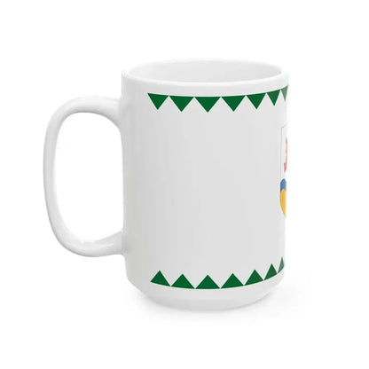 Flag of Ortahaza (Hungary) White Coffee Mug - Go Mug Yourself