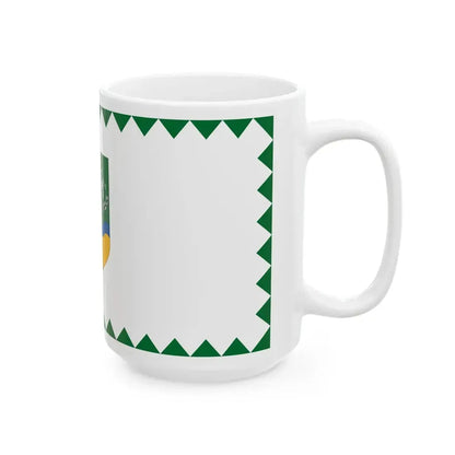 Flag of Ortahaza (Hungary) White Coffee Mug - Go Mug Yourself
