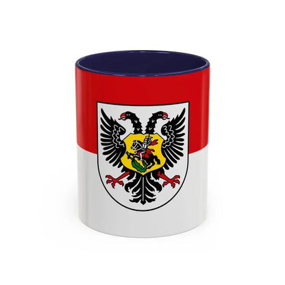 Flag of Ortenaukreis Germany - Accent Coffee Mug 11oz Navy - Go Mug Yourself