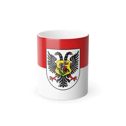 Flag of Ortenaukreis Germany - Color Changing Coffee Mug 11oz - Go Mug Yourself
