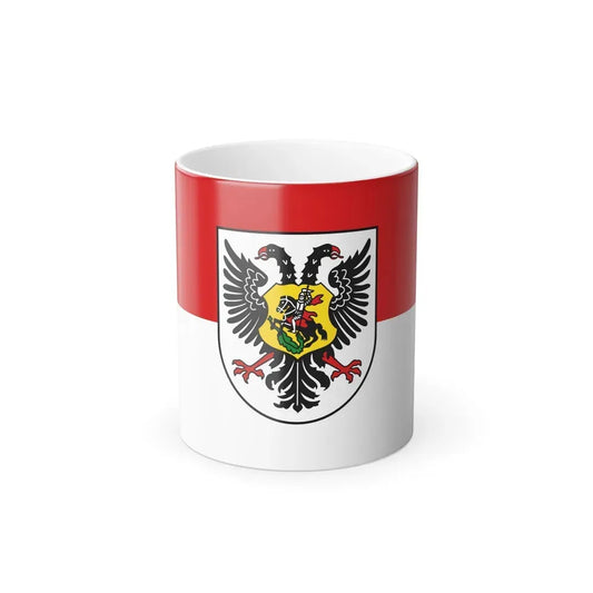 Flag of Ortenaukreis Germany - Color Changing Coffee Mug 11oz - Go Mug Yourself