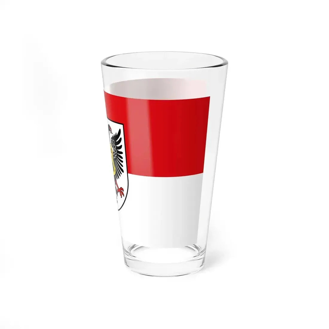 Flag of Ortenaukreis Germany - Pint Glass 16oz - Go Mug Yourself
