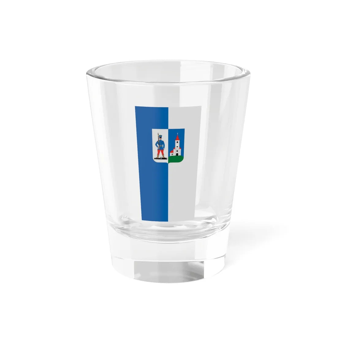 Flag of Ortilos (Hungary) Shot Glass 1.5oz 1.5oz - Go Mug Yourself