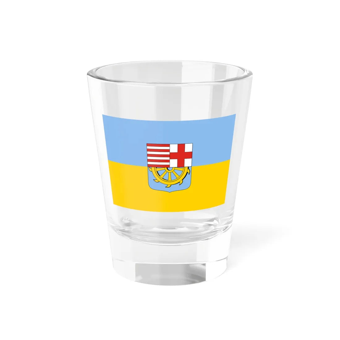 Flag of Orvenyes (Hungary) Shot Glass 1.5oz 1.5oz - Go Mug Yourself
