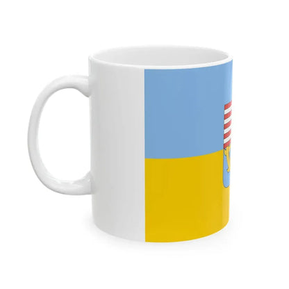 Flag of Orvenyes (Hungary) White Coffee Mug - Go Mug Yourself