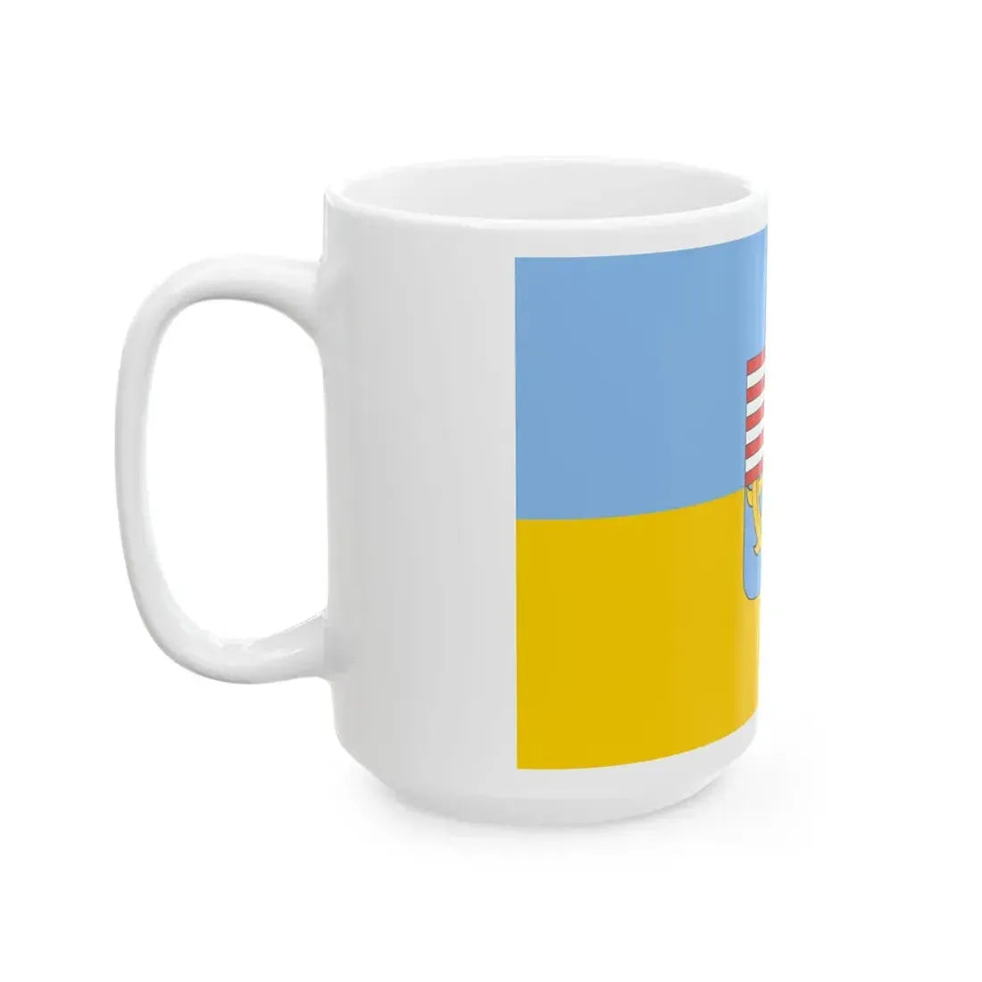 Flag of Orvenyes (Hungary) White Coffee Mug - Go Mug Yourself