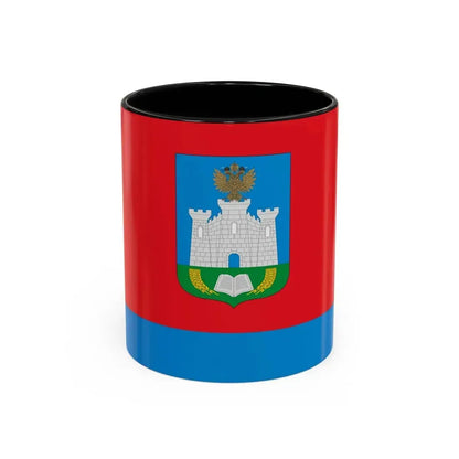 Flag of Oryol Oblast Russia - Accent Coffee Mug 11oz Black - Go Mug Yourself