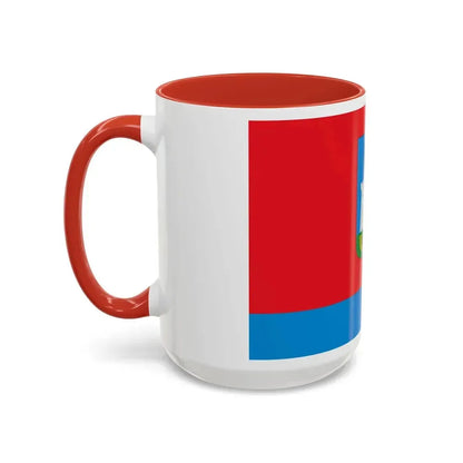 Flag of Oryol Oblast Russia - Accent Coffee Mug - Go Mug Yourself